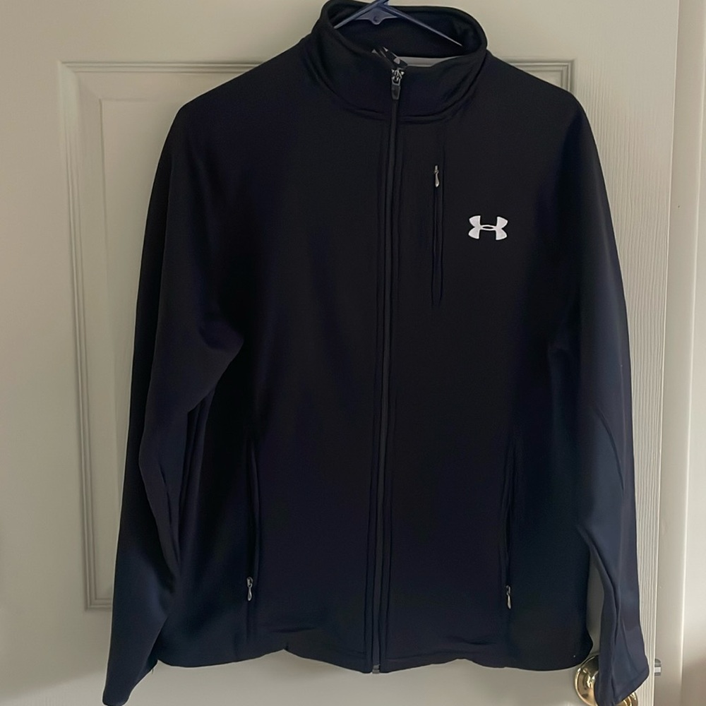 Men’s Black Under Armour Zip Up
